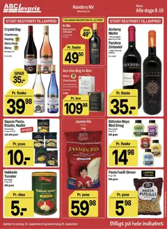 Abc Lavpris - Tilbudsavis gyldig fra 23/09/2026 | Side: 7 | Produkter: Chili, Ris, Nudler, Hvidløg