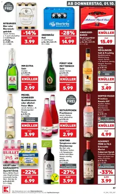 Kaufland Prospekt Bad Kissingen ab 01.10.2026 gültig | Seite: 47