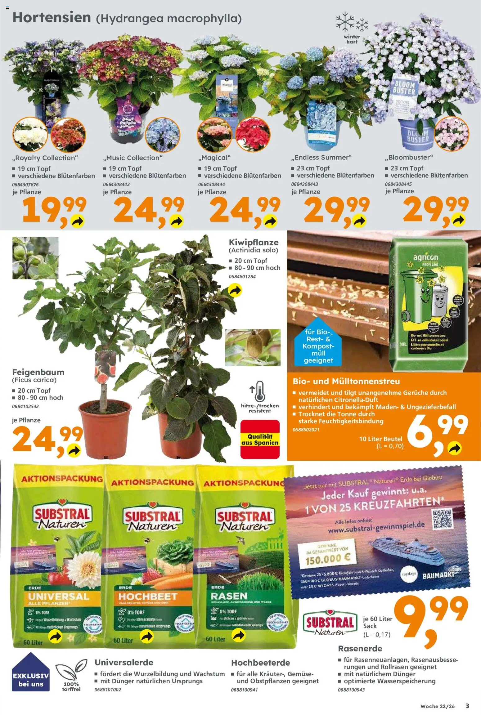Globus Baumarkt Prospekt – gültig ab 26.05.2026 | Seite: 3 | Produkte: Hochbeet, Gemüse