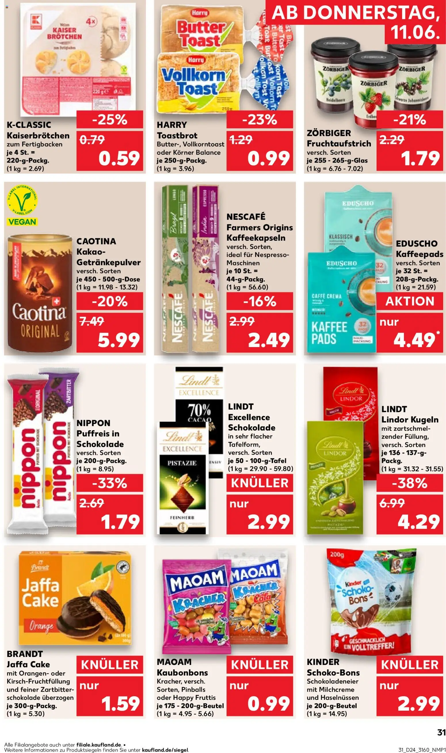 Kaufland Prospekt | 11.06.2026 | Wie erhält man einen begrenzten Rabatt? | Deutschland