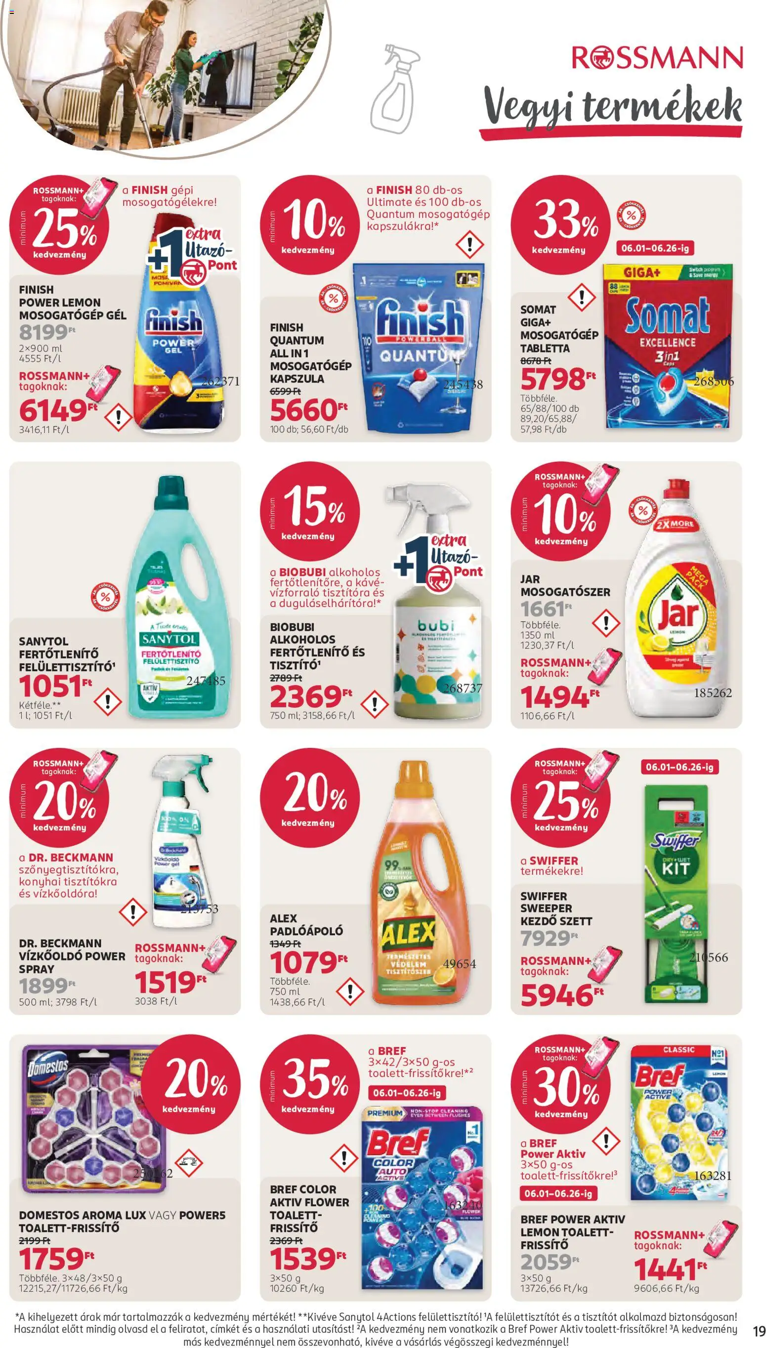 Rossmann akciós ujság - amely érvényes a következő dátumtól: 01.06.2026 | Oldal: 23 | Termékek: Kávé, Mosogatógép kapszula, Mosogatógép tabletta, Mosogatószer