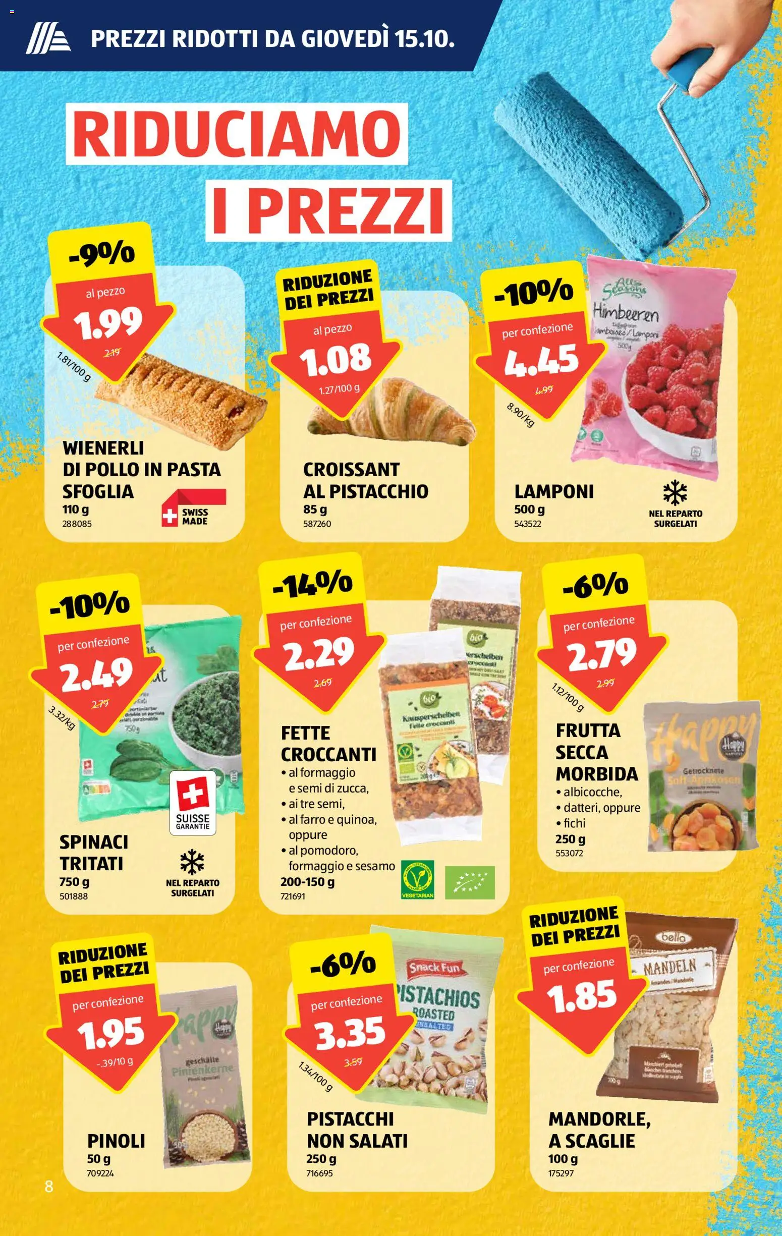 Aldi aktionen IT – gültig ab 15.10.2026 | Seite: 8 | Produkte: Pasta