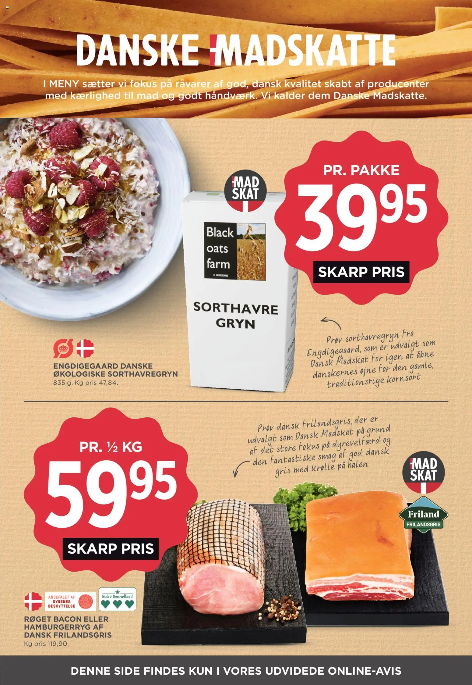 Meny tilbudsavis – gyldig fra 09/09/2026 | Side: 15 | Produkter: Bacon, Hamburgerryg, Søm