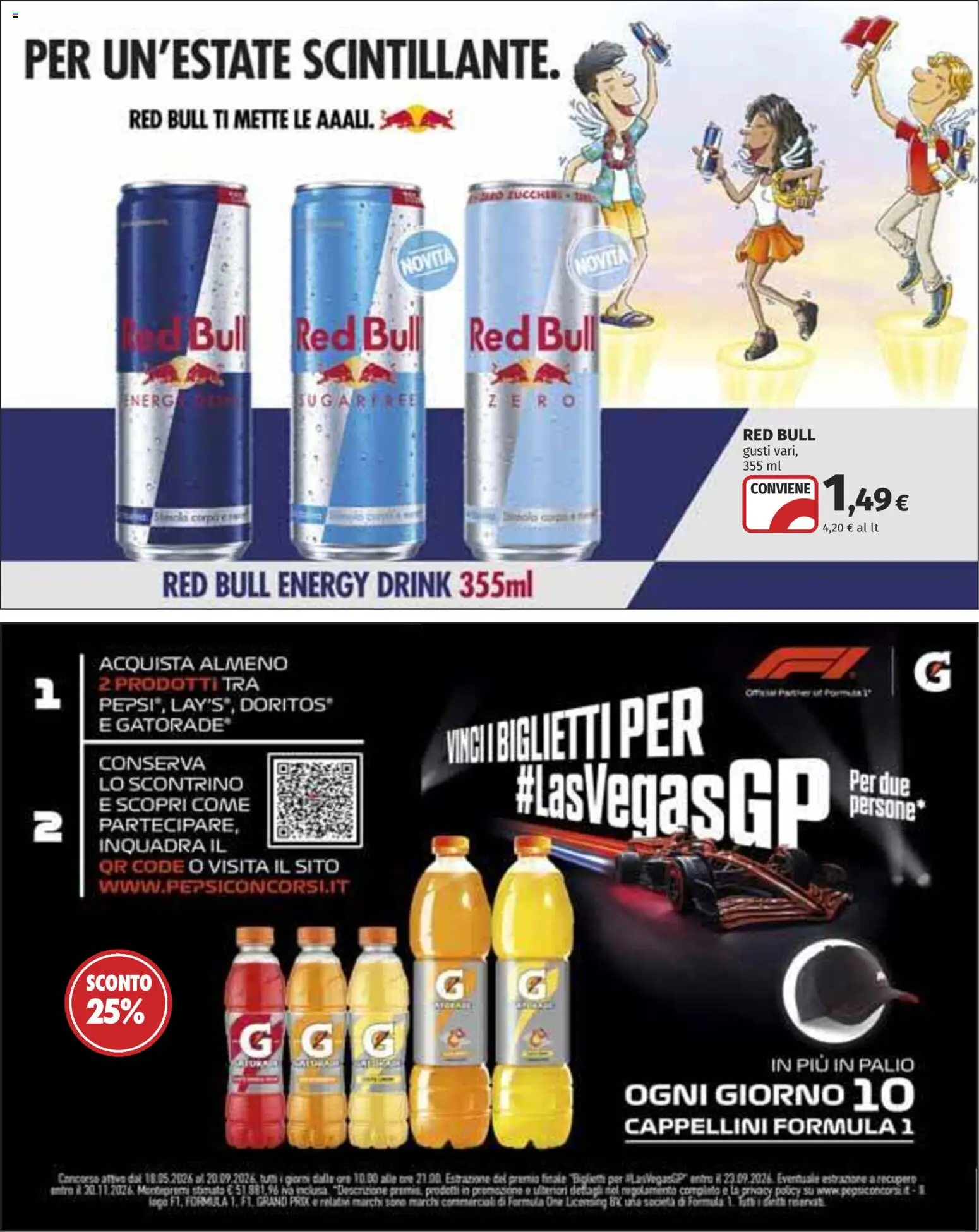 Volantino Ipercoop del 02/07/2026 | Pagina: 40 | Prodotti: Red Bull
