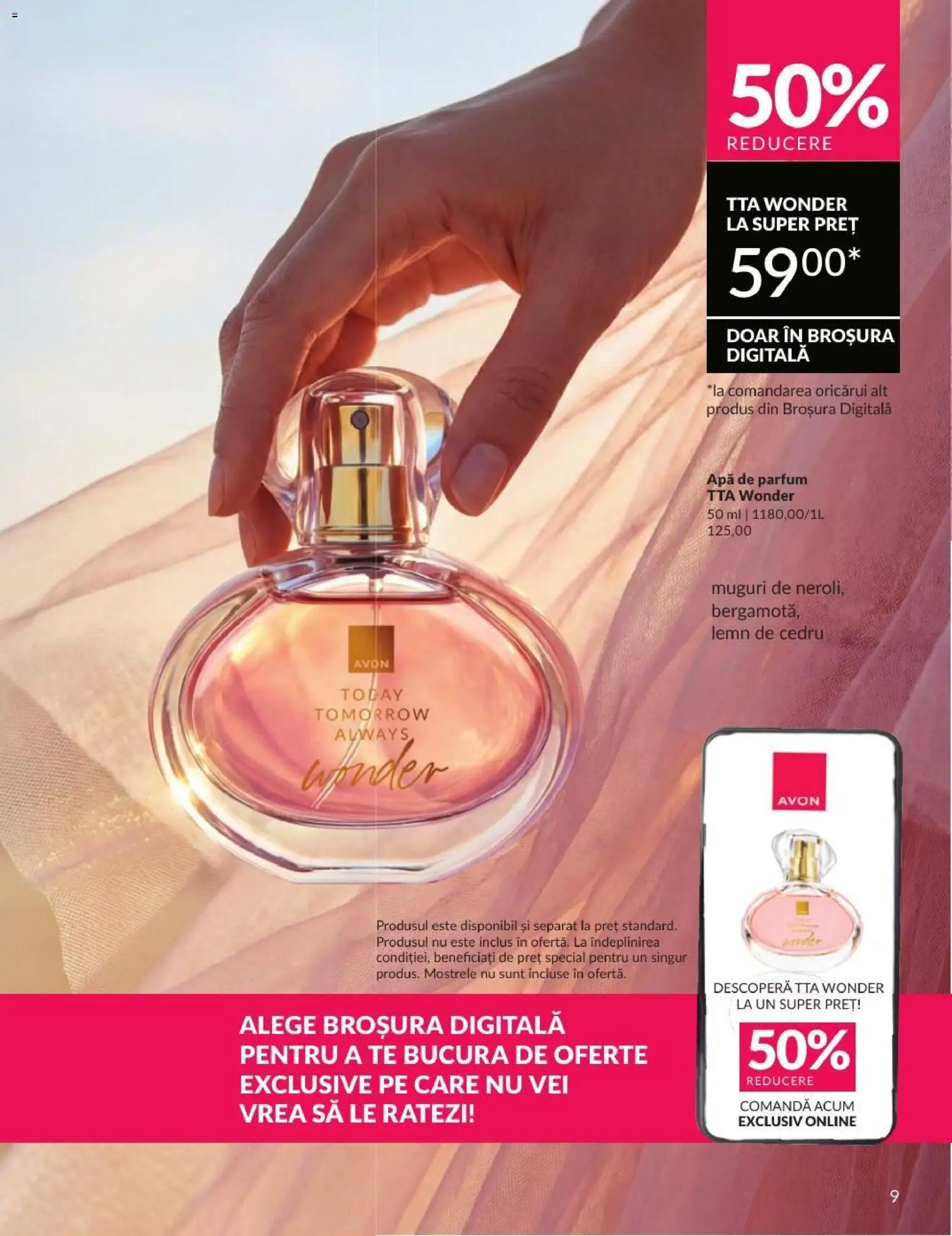 Noul catalog Avon – valabil de la 01.08.2026 | Pagină: 9 | Produse: Apă de parfum, Parfum, Apă