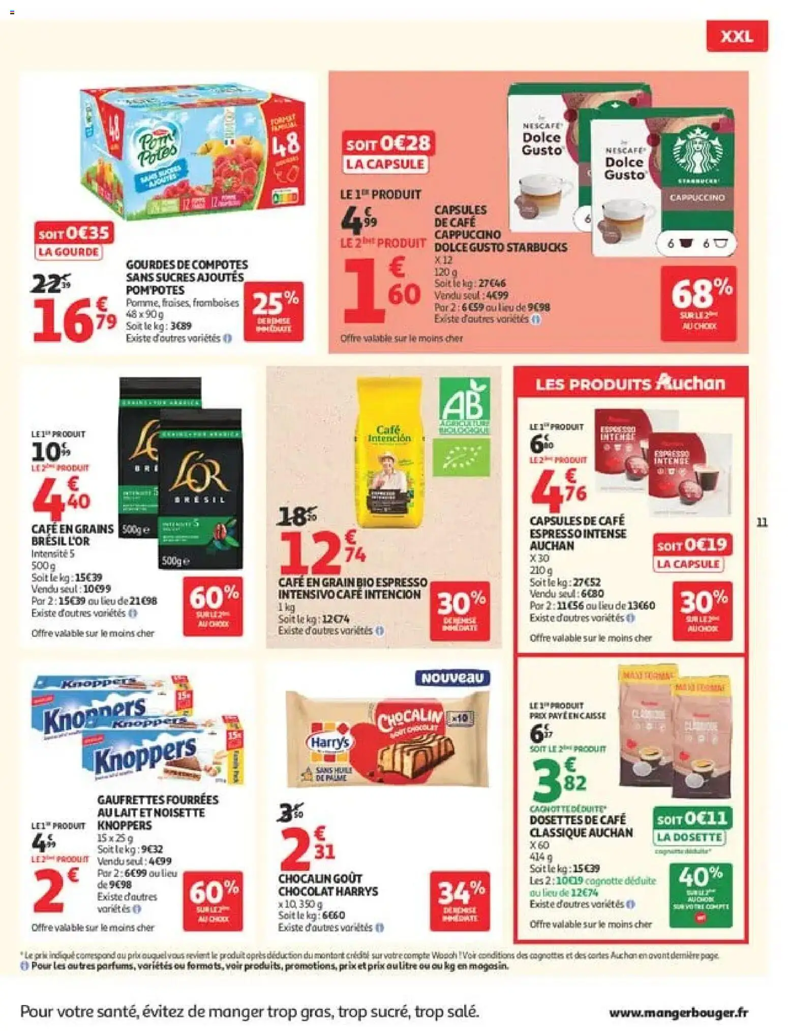 {H1} | Page: 11 | Produits: Capsule Dolce Gusto, Framboises, Chocolat, Capsules de café