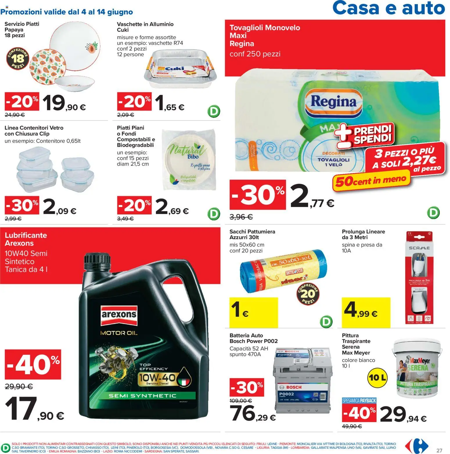 Volantino Carrefour del 05.06.2026 | Pagina: 27