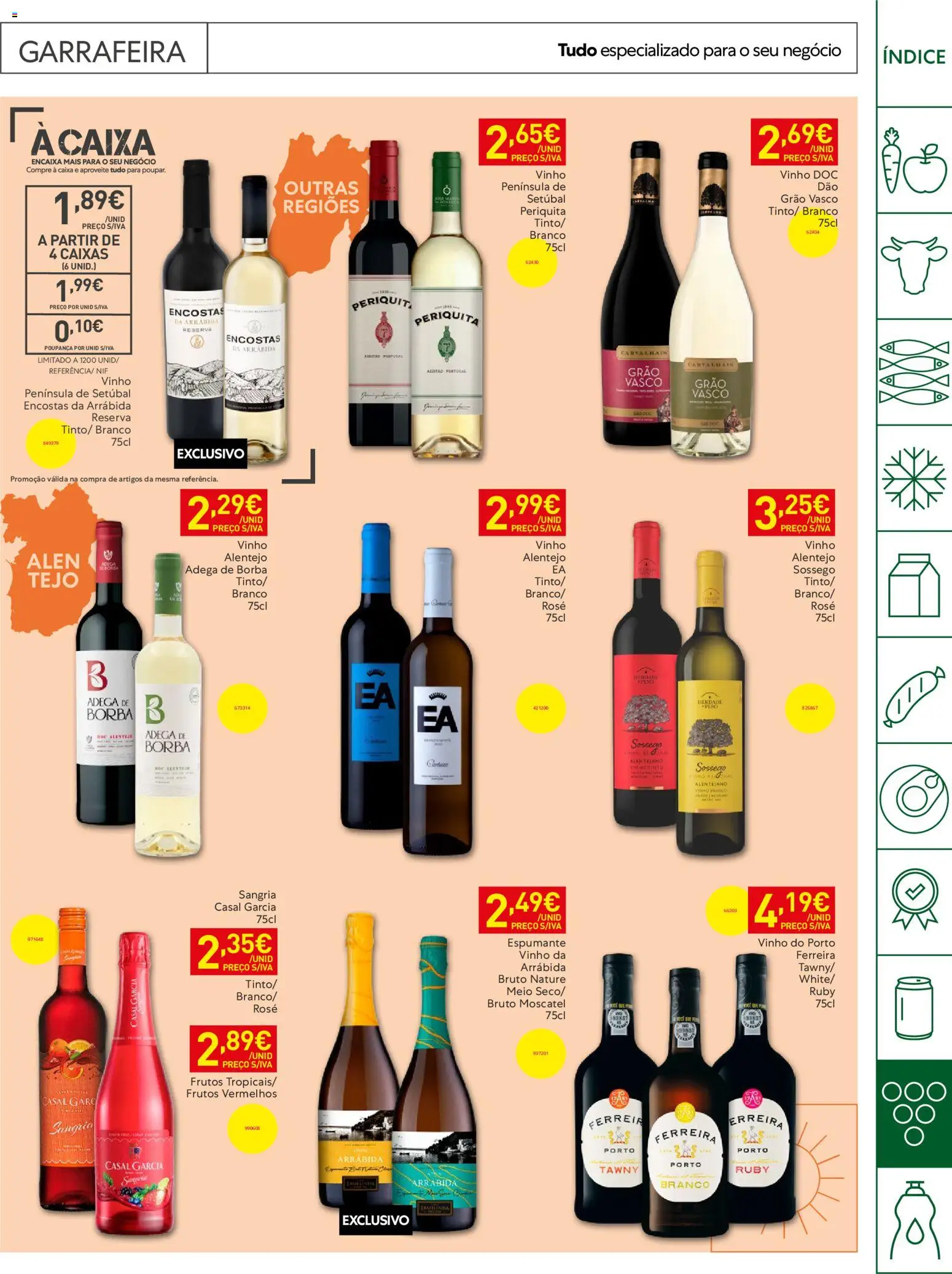 Recheio Horeca │ válido de 30/06/2026 | Página: 23 | Produtos: Espumante, Caixa, Vinho, Vinho tinto