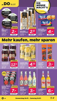 Netto Prospekt ab 13.07.2026 gültig | Seite: 34 | Produkte: Likör, Äpfel, Pudding, Wein