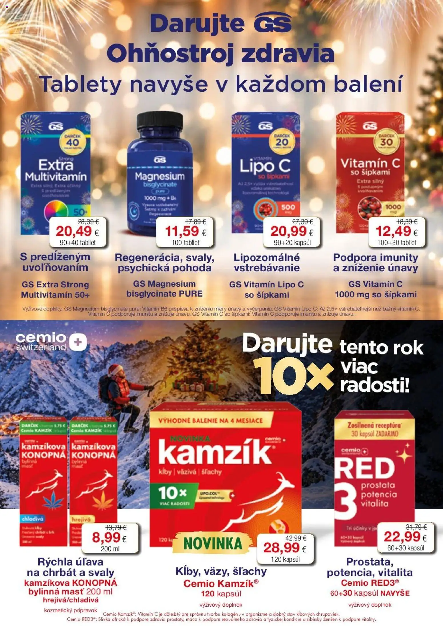 Nové Schneider lekáreň akcie – leták je platný od 01.11.2026 | Strana: 6 | Produkty: Multivitamín