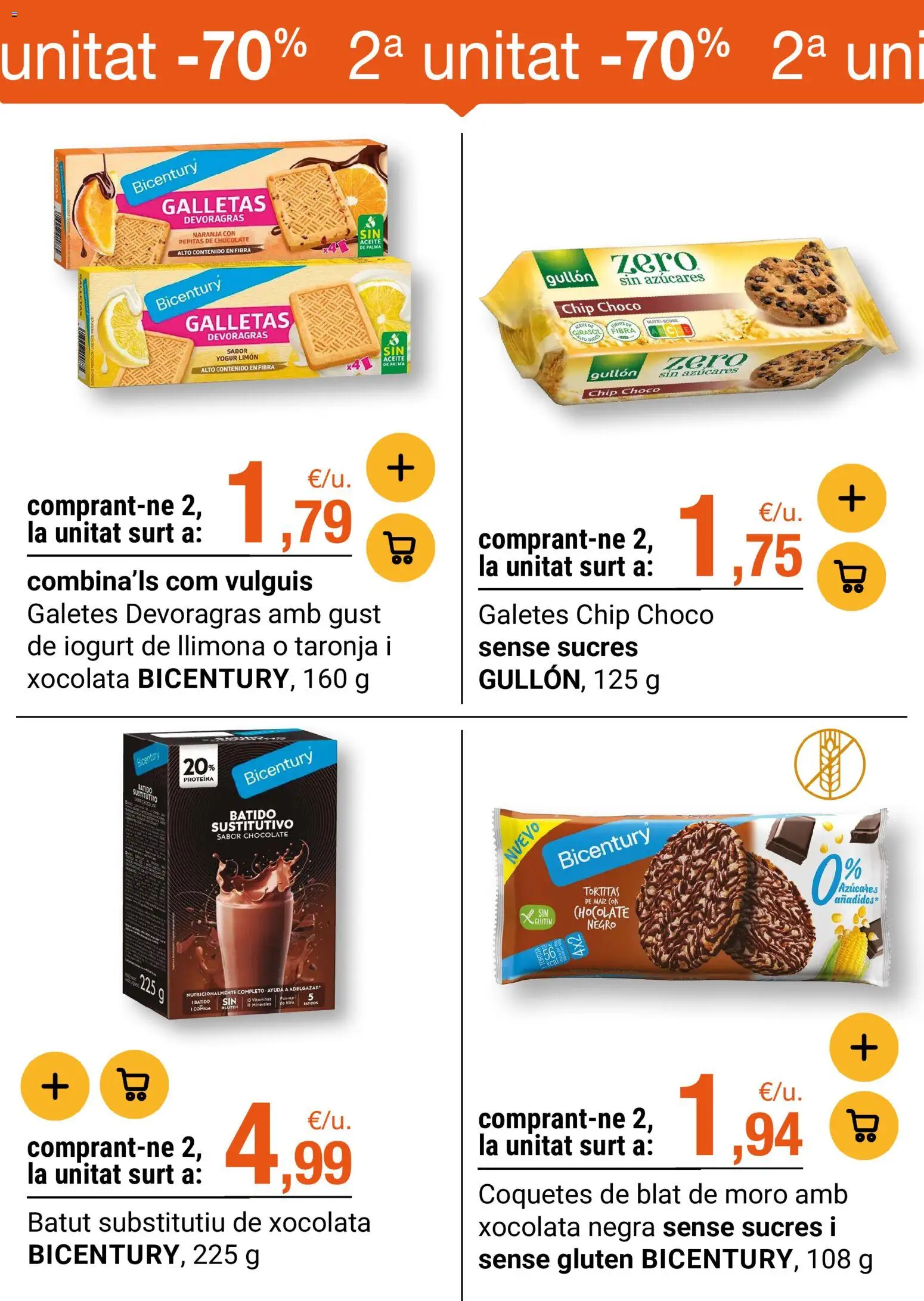 Bonpreu folleto │ válido desde el 25/08/2026 | Página: 38 | Productos: Proteína, Aceite, Chocolate, Galletas
