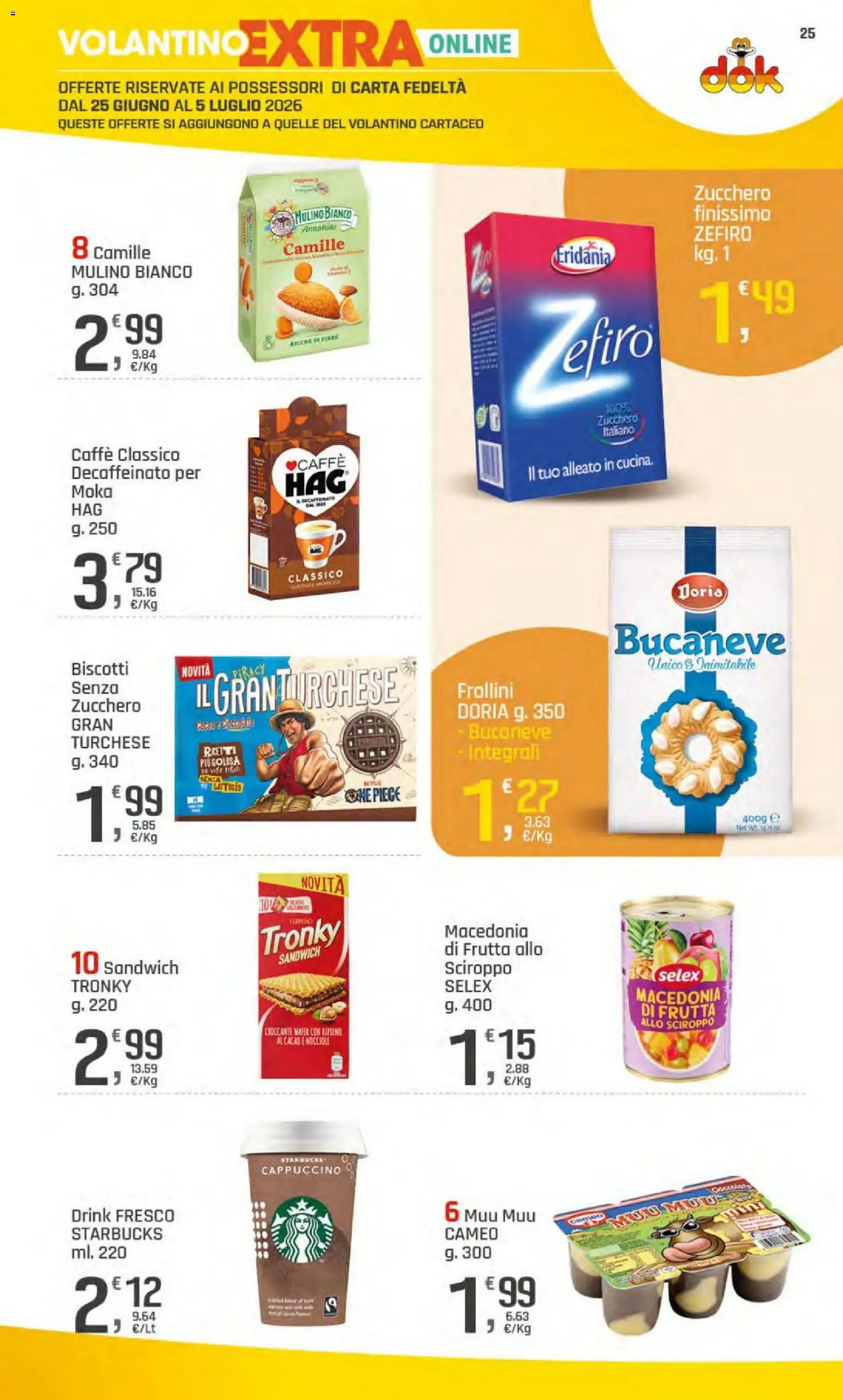 Volantino DOK del 25.06.2026 | Pagina: 25
