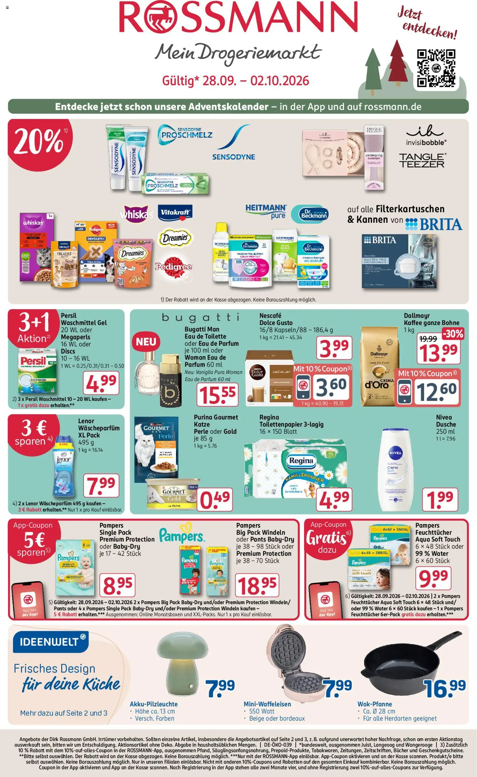 Rossmann Prospekt – gültig ab 28.09.2026 | Seite: 1