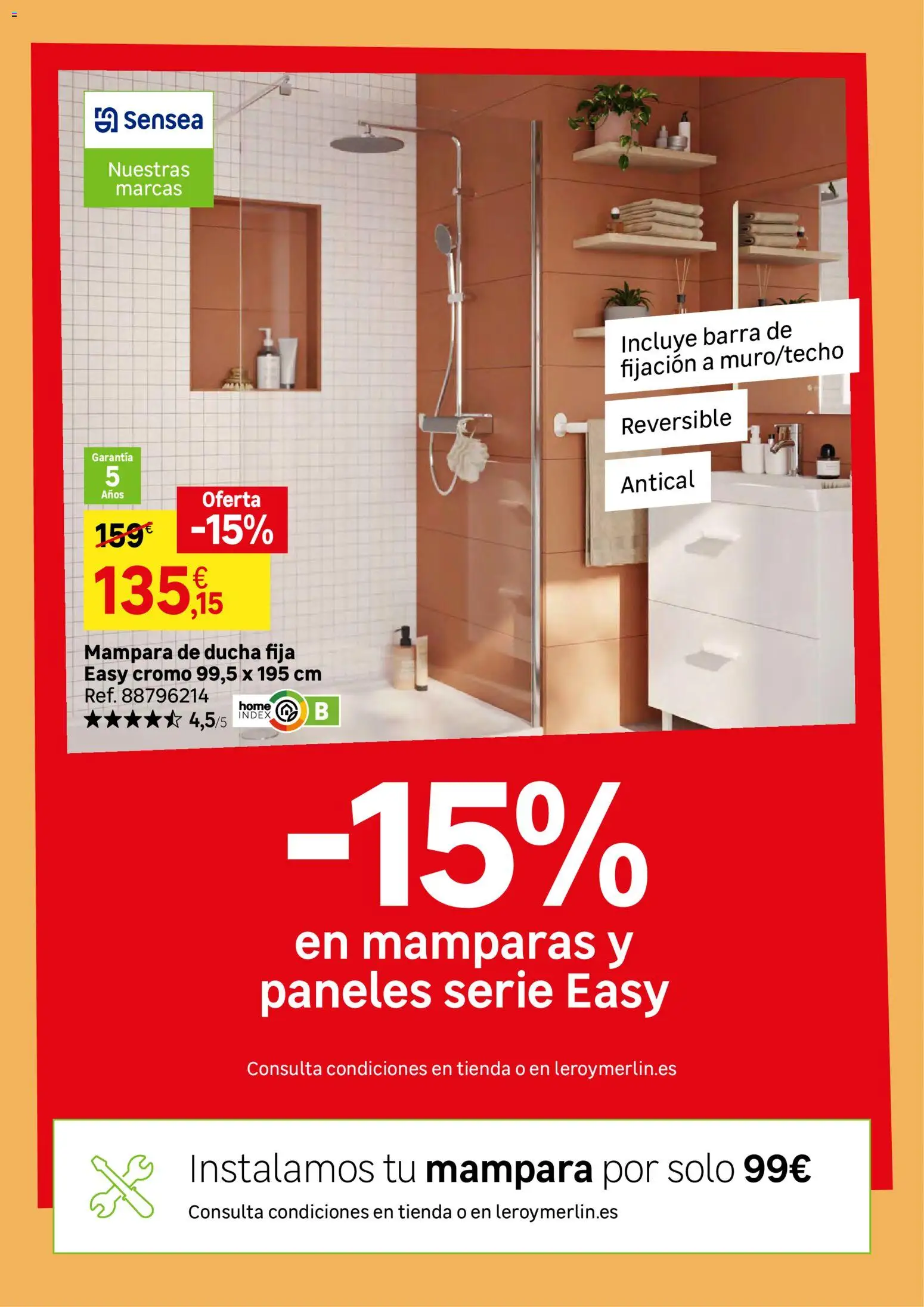 Leroy Merlin catálogo │ válido desde el 21/07/2026 | Página: 31 | Productos: Ducha