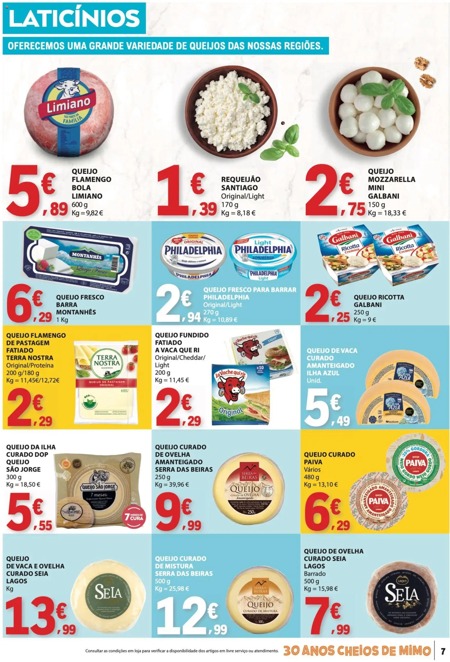 E.Leclerc folheto │ válido de 30.04.2026 | Página: 7 | Produtos: Queijo, Requeijão