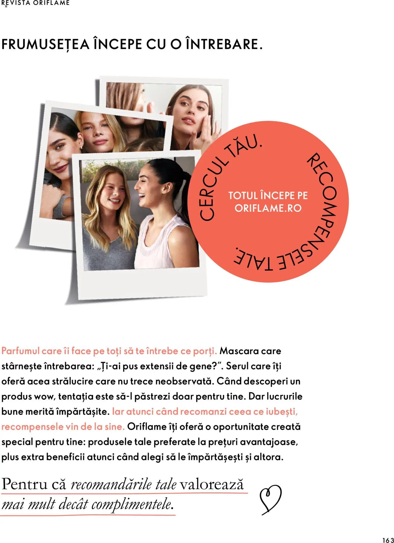 Noul catalog Oriflame – valabil de la 11.11.2026 | Pagină: 163