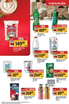 Maxi katalog Tako povoljnije - pregled Maxi kataloga - važi od 20.08.2026 | Strana: 26 | Proizvode: Kefir, Mango, Šlag krem, Krem