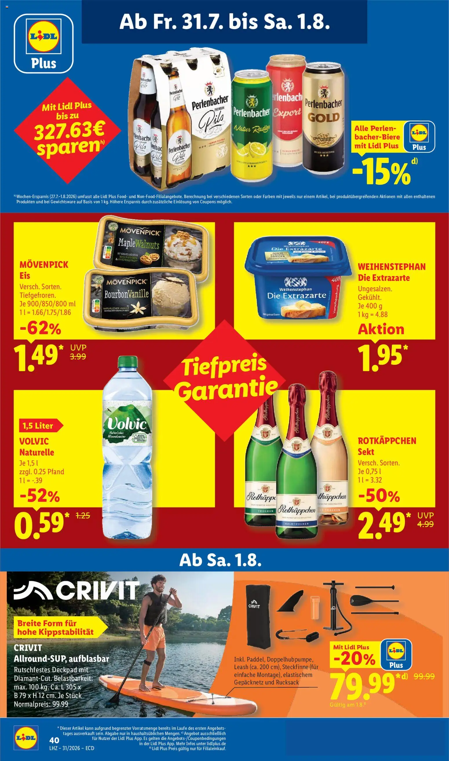Lidl Německo leták od 27.07.2026 | Strana: 64 | Produkty: Rádio, Sekt, Perlenbacher