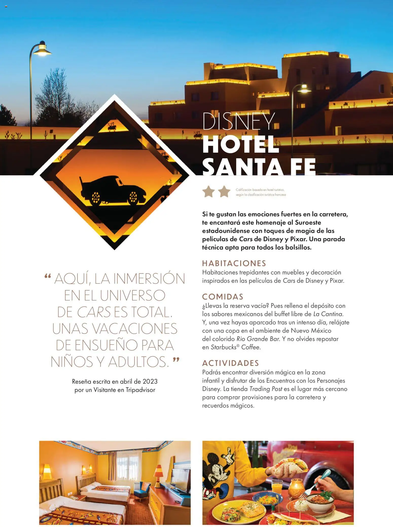 Viajes El Corte Inglés Folleto Disneyland Paris │ válido desde el 31/03/2026 | Página: 46 | Productos: Té, Muebles, Decoración