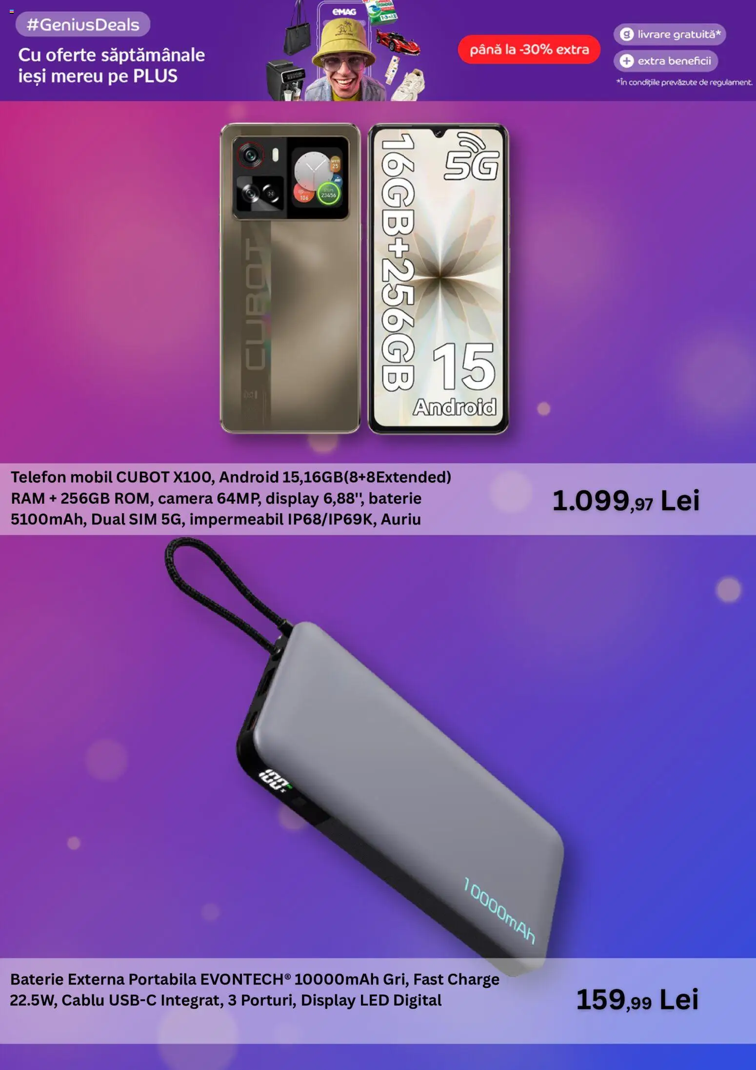 Noul catalog Emag – valabil de la 20.10.2026 | Pagină: 2 | Produse: Telefon, Cameră, Cablu, Plus