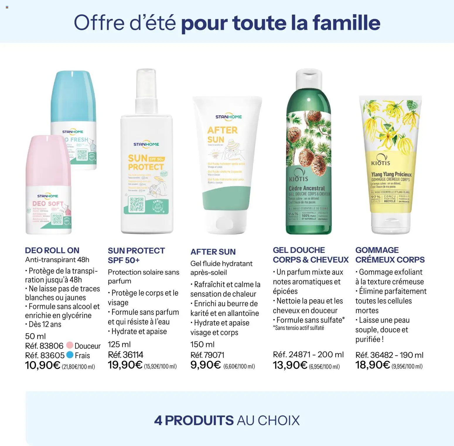 {H1} | Page: 10 | Produits: Exfoliant, Déodorant, Douche, Beurre