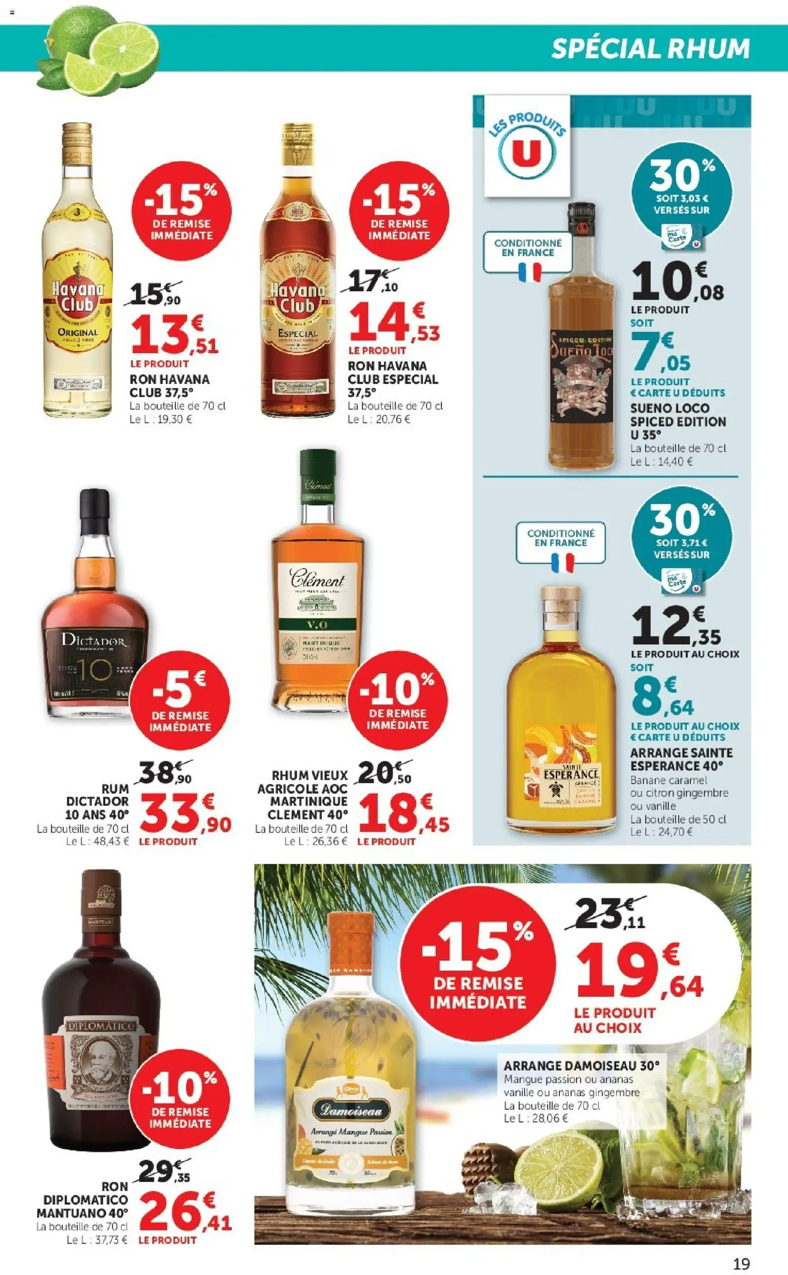{H1} | Page: 19 | Produits: Citron, Mangue, Gingembre, Banane