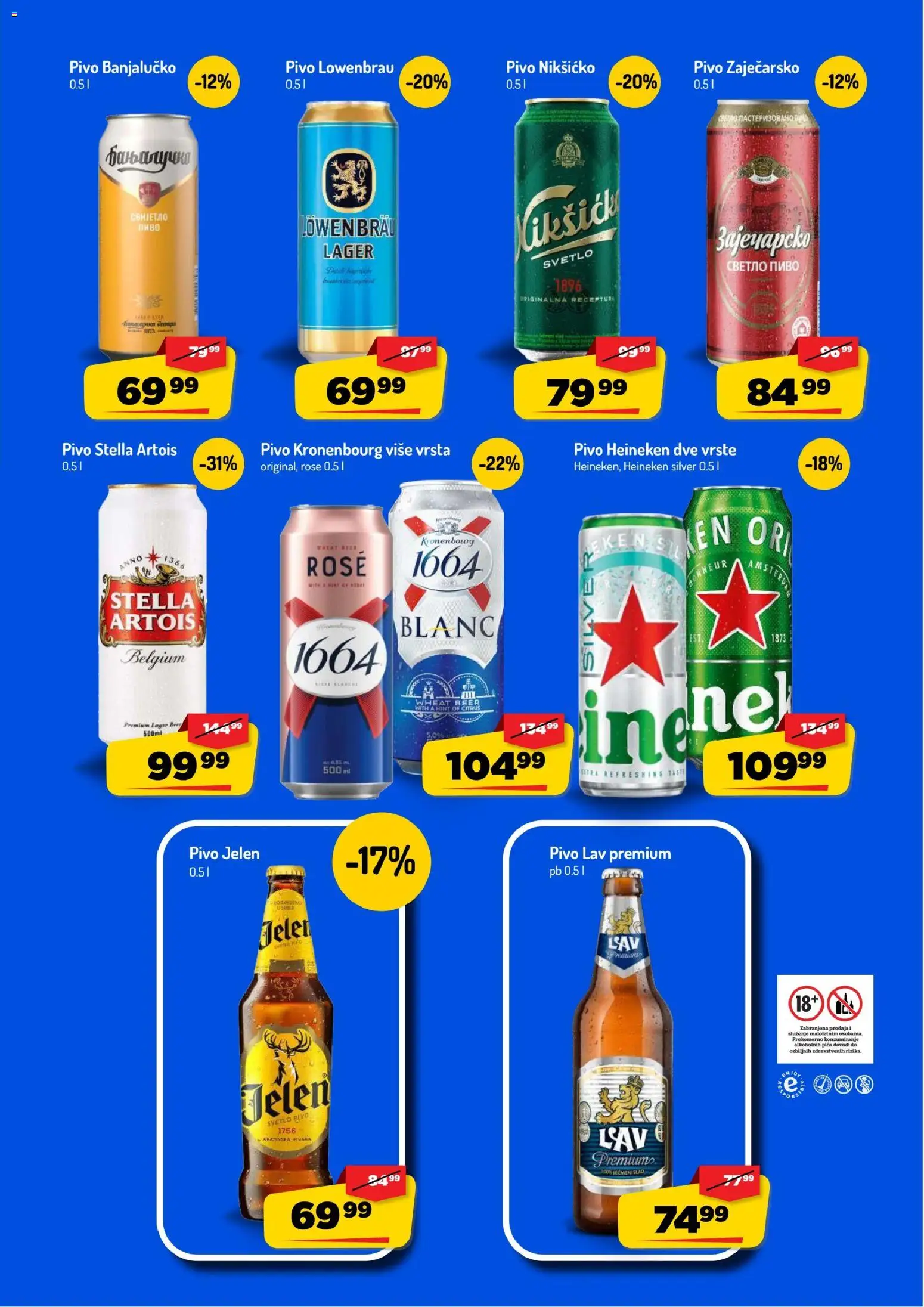 Aman katalog - važi od 31.08.2026 | Strana: 27 | Proizvode: Heineken, Stella Artois, Zaječarsko pivo, Pivo