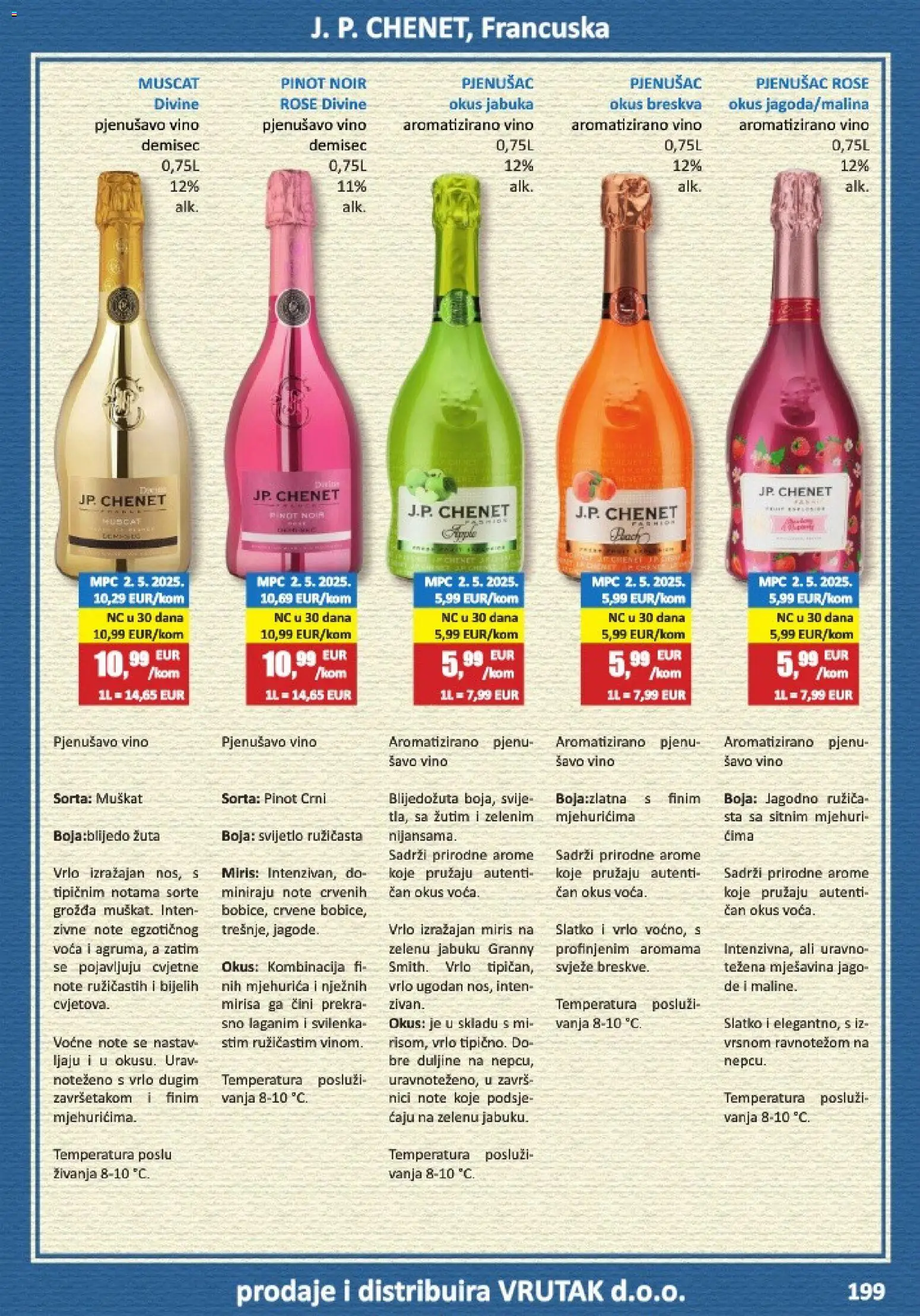 Vrutak katalog | vrijedi od 01.11.2025 | Stranica: 199 | Proizvodi: Vino, Jagode, Breskva, Jabuka