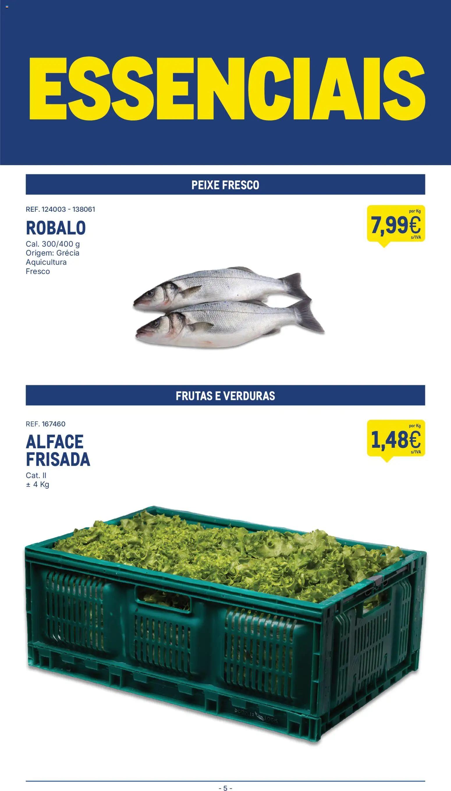Makro folheto │ válido de 20/10/2026 | Página: 5 | Produtos: Frutas, Peixe, Alface