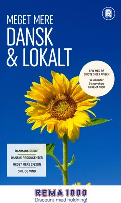 Rema 1000 - Dansk & Lokalt gyldig fra 14/07/2026