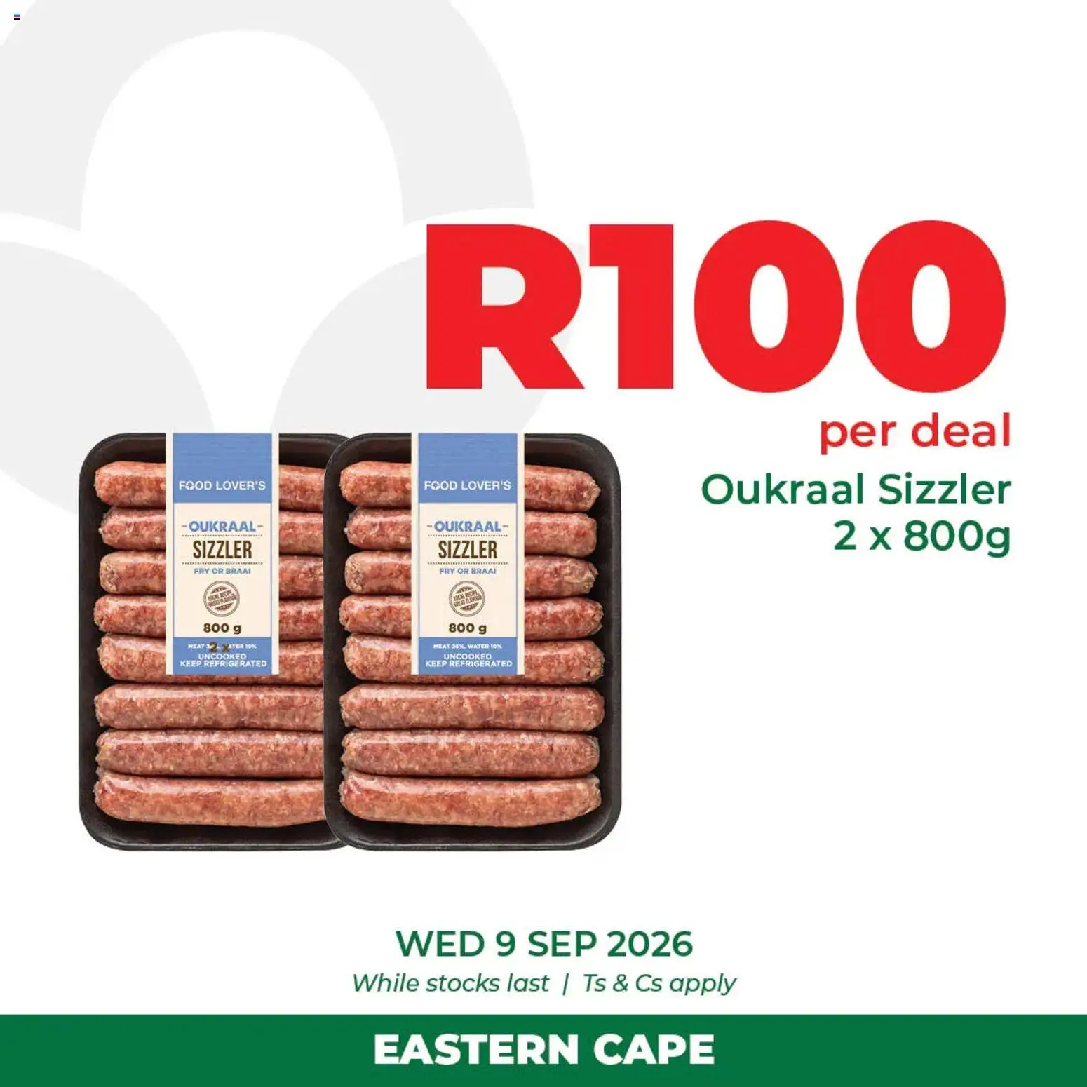 New Food Lover's Market catalogue – valid from 09/09/2026 | Page: 4 | Products: Water