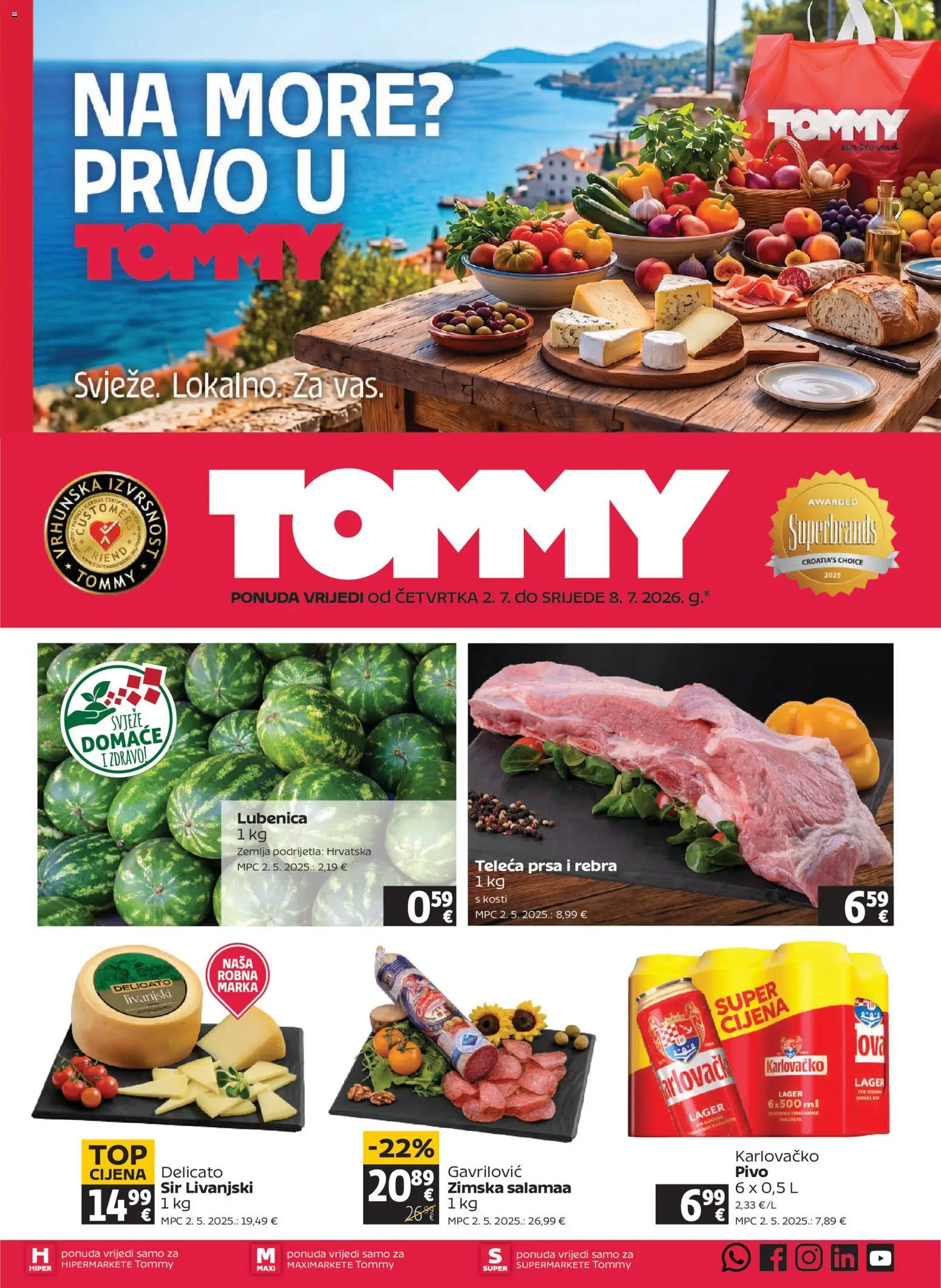 Tommy katalog | vrijedi od 02.07.2026 | Stranica: 1
