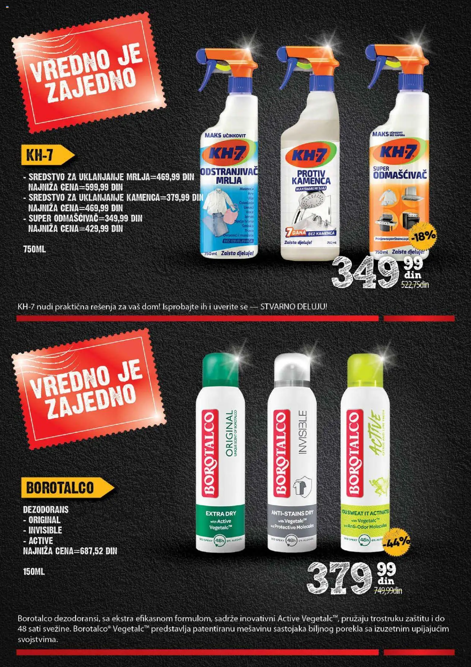 Idea katalog - važi od 26.10.2026 | Strana: 40 | Proizvode: Voće, Šminka, Dezodorans, Borotalco