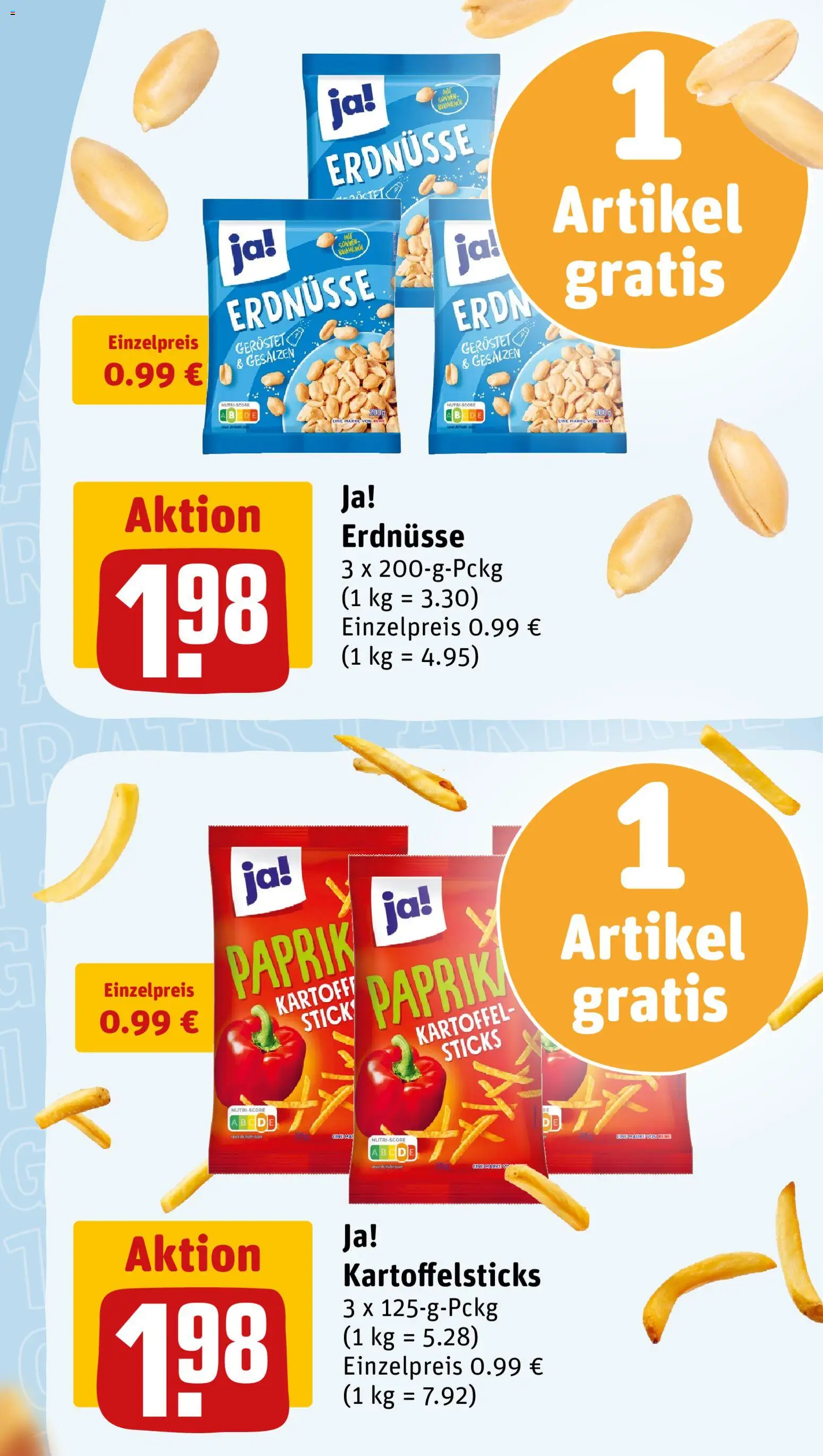 Rewe ihr Kaufpark Prospekt – gültig ab 10.08.2026 | Seite: 2 | Produkte: Erdnüsse, Paprika