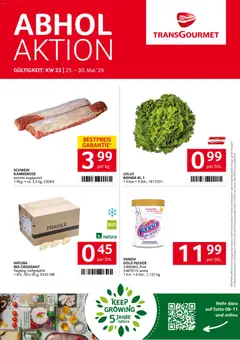 Transgourmet Flugblatt ab 25.05.2026 gültig