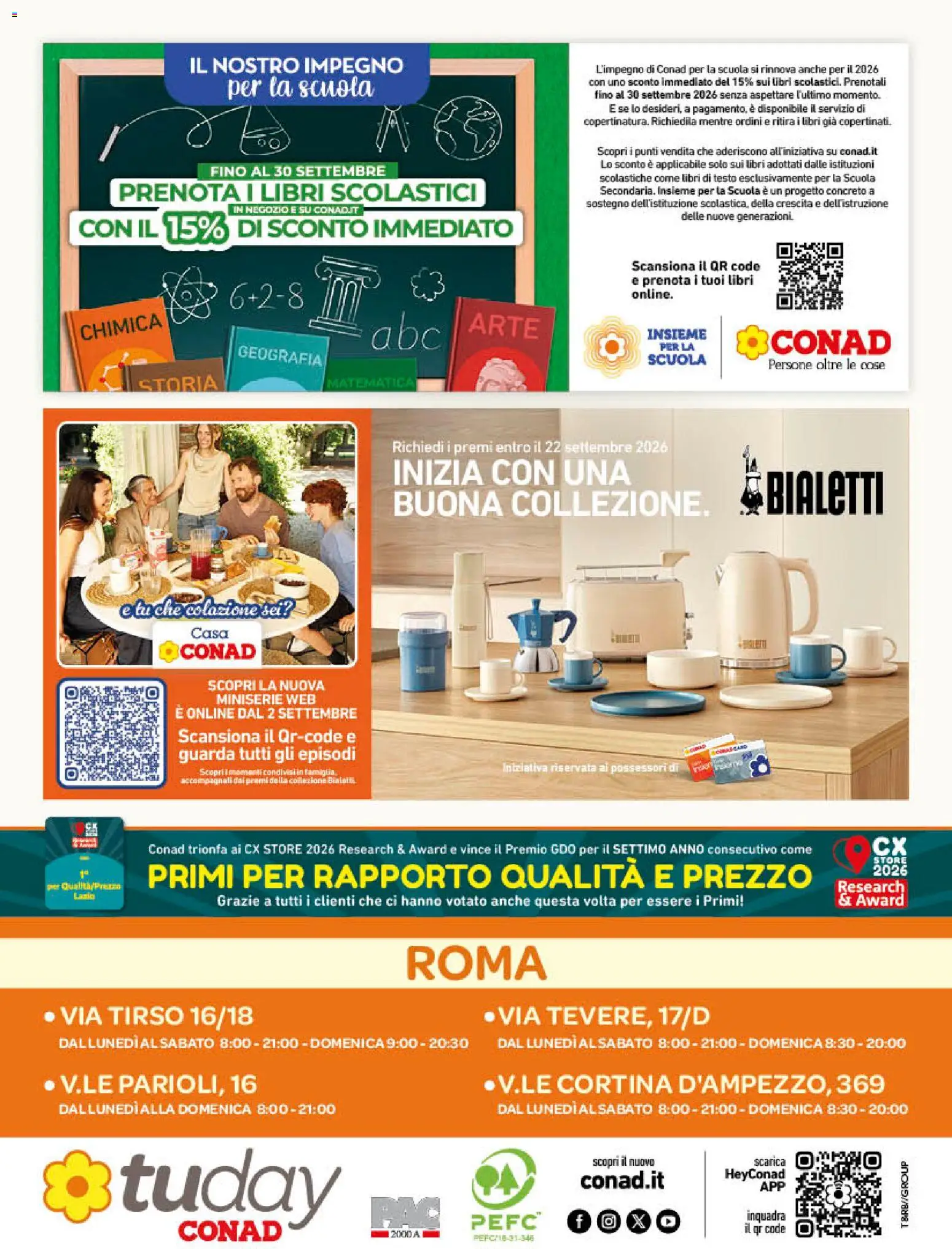 Volantino Conad del 26/08/2026 | Pagina: 16 | Prodotti: Libri