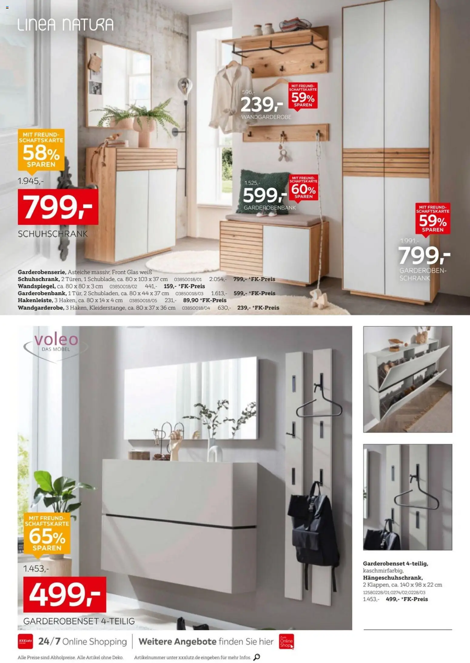 XXXLutz Aufbewahrung & Deko – gültig ab 16.05.2026 | Seite: 14 | Produkte: Schrank, Garderobenset, Wandgarderobe