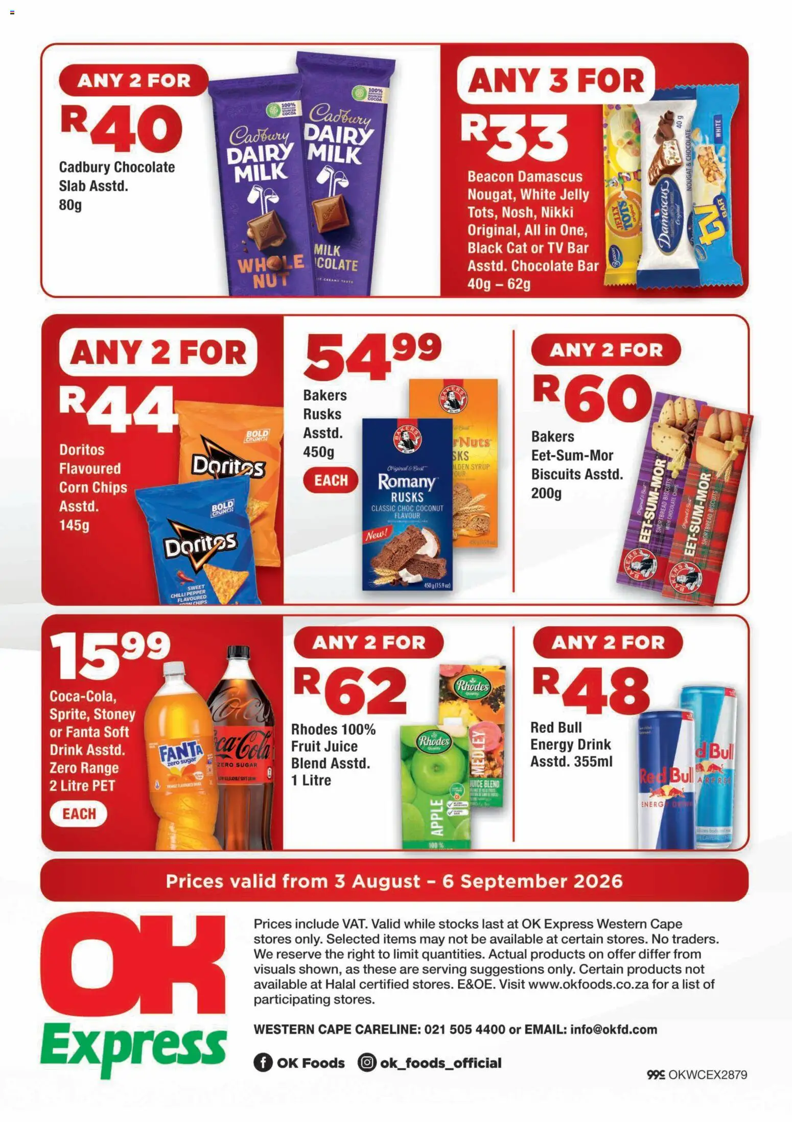 New OK Foods catalogue – valid from 03/08/2026 | Page: 4 | Products: Syrup, Fruit, Pepper, Chilli