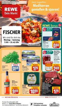 Rewe Prospekt Moers ab 31.08.2026 gültig