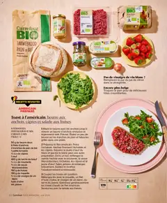 Verse eieren, 6 stuks - Voorbeeld van een folder van Carrefour, geldig van 16/07/2026 | Pagina: 62 | Producten: Toast, Salade, La, Filet