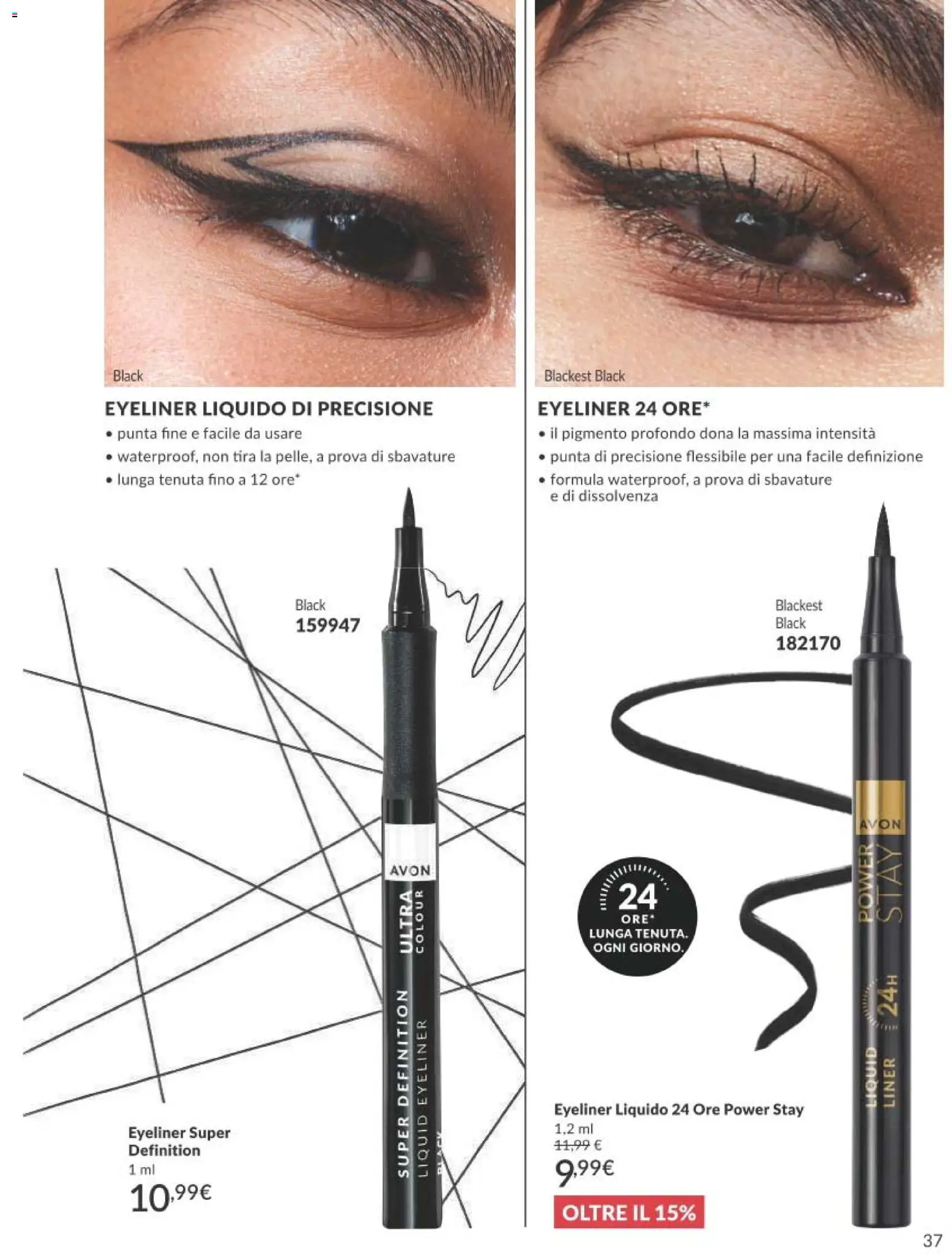 Volantino Avon del 01/08/2026 | Pagina: 37 | Prodotti: Eyeliner