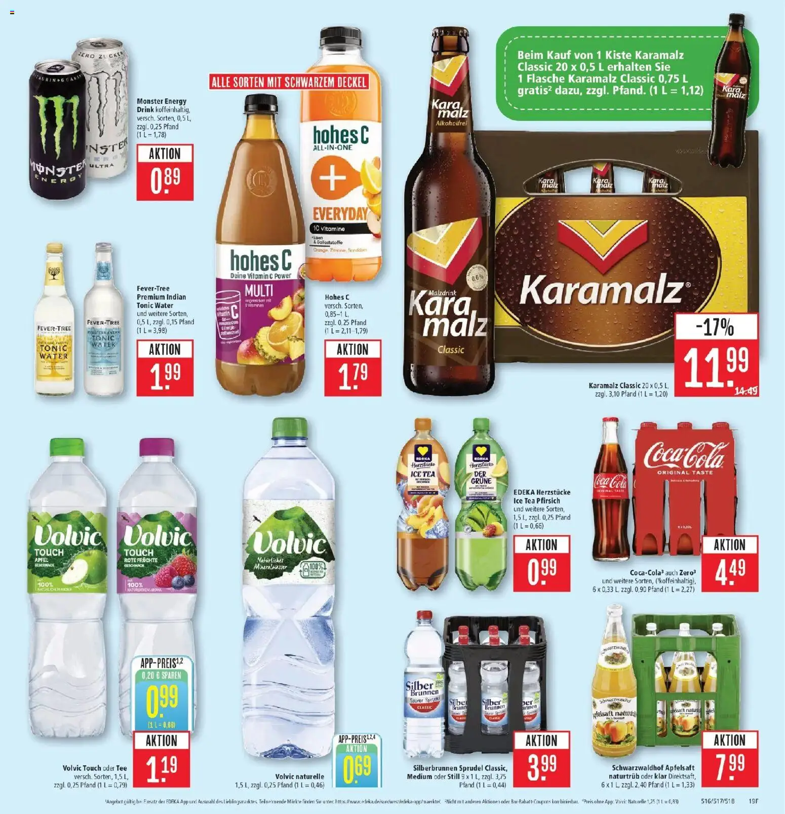 Marktkauf Prospekt Friedrichshafen (ab 03.08.2026) » Angebote online | Seite: 23 | Produkte: Coca cola, Cola, Apfelsaft, Volvic