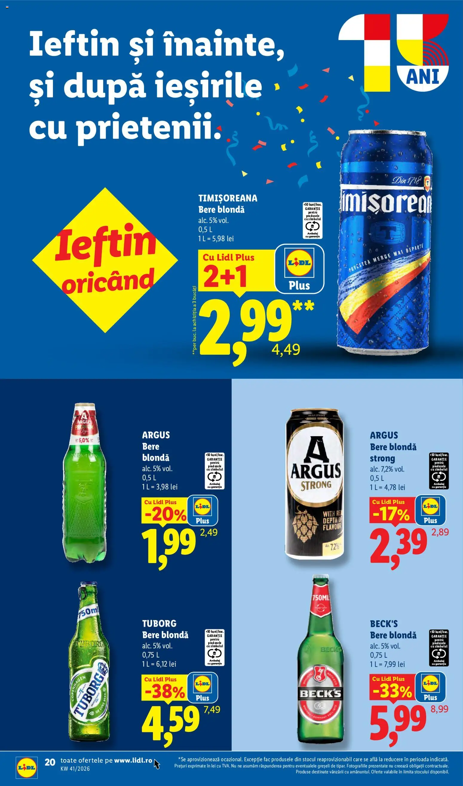 Noul catalog Lidl – valabil de la 05.10.2026 | Pagină: 20
