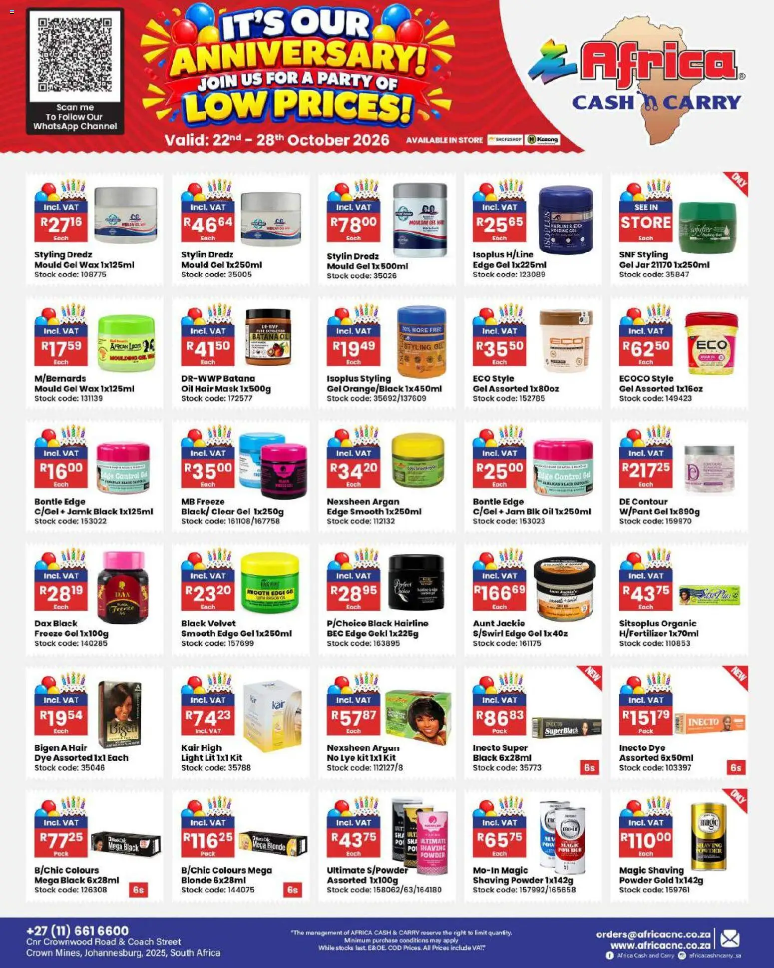 New Africa Cash & Carry catalogue – valid from 22/10/2026 | Page: 4
