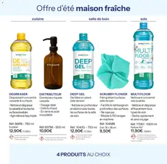 Stanhome - Prévisualisation de DISTRIBUTEUR, Distributeur liquide vaisselle, • Dosage idéal, Coloris chaud, • En verre et acier inoxydable valide à partir de 26.05.2026 | Page: 8 | Produits: Parfum, Liquide vaisselle, Vaporisateur