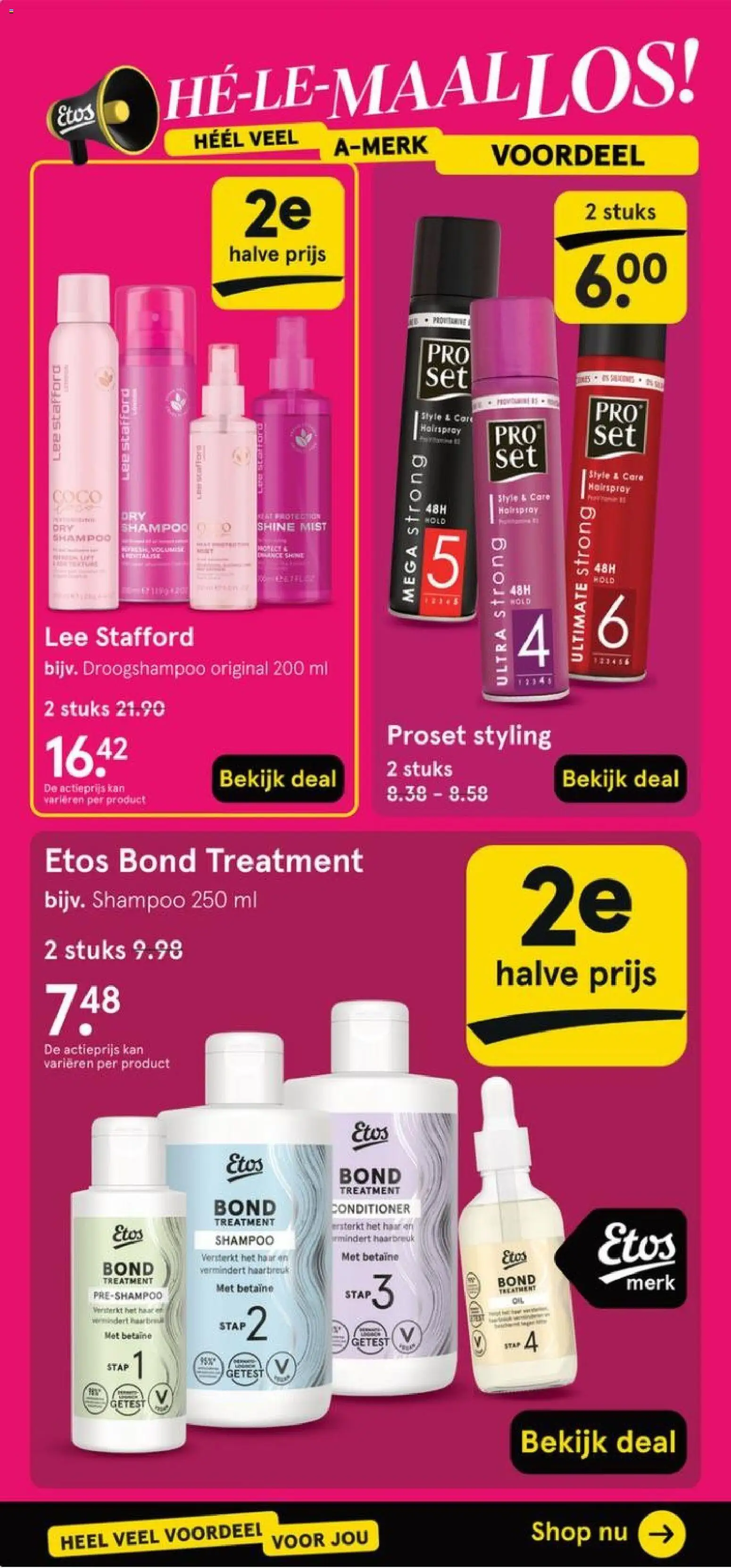 {H1} | Pagina: 42 | Producten: Droogshampoo, Kan, Shampoo, Conditioner