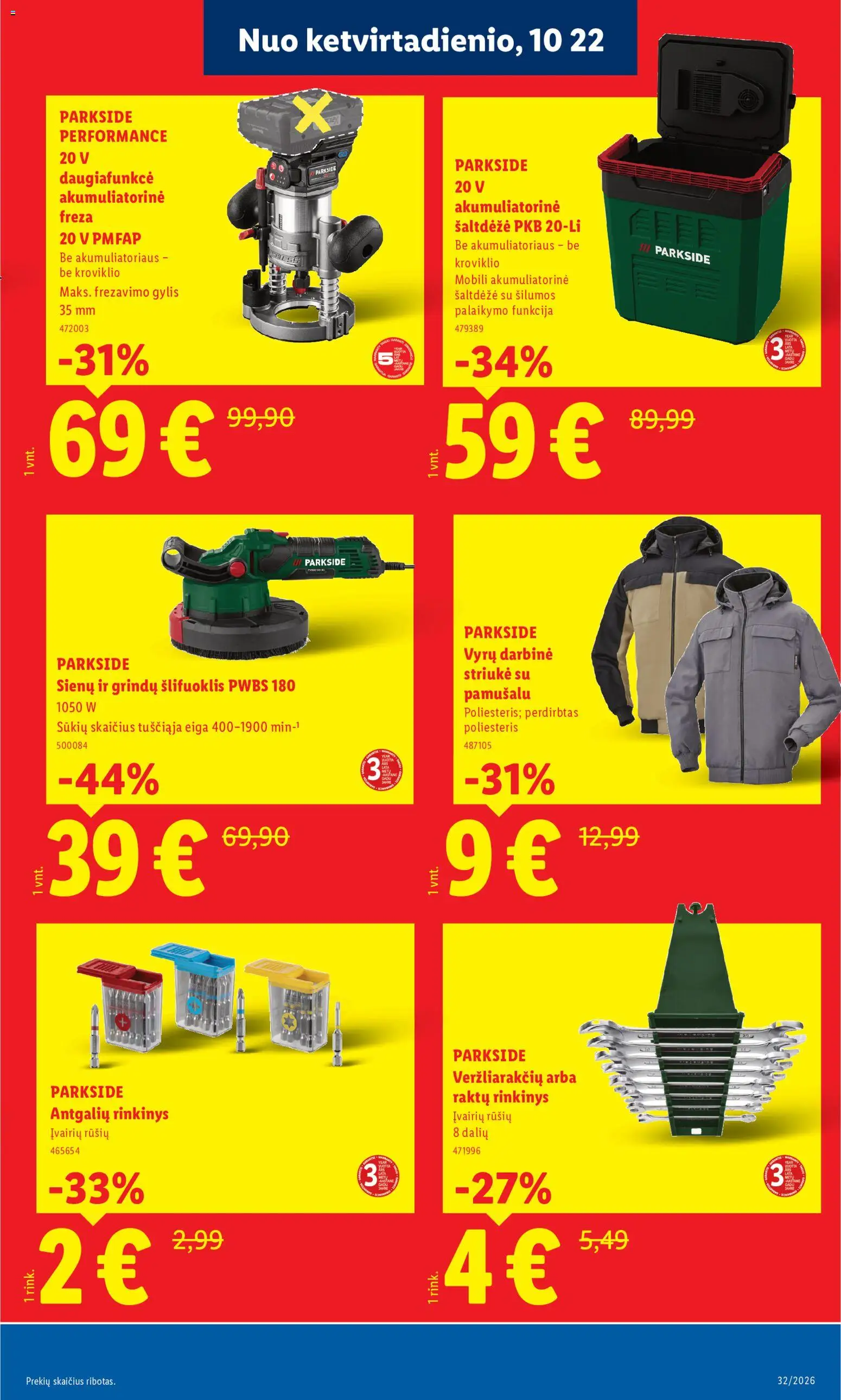 LIDL akcijos nuo 2026.10.22 | Puslapis: 3