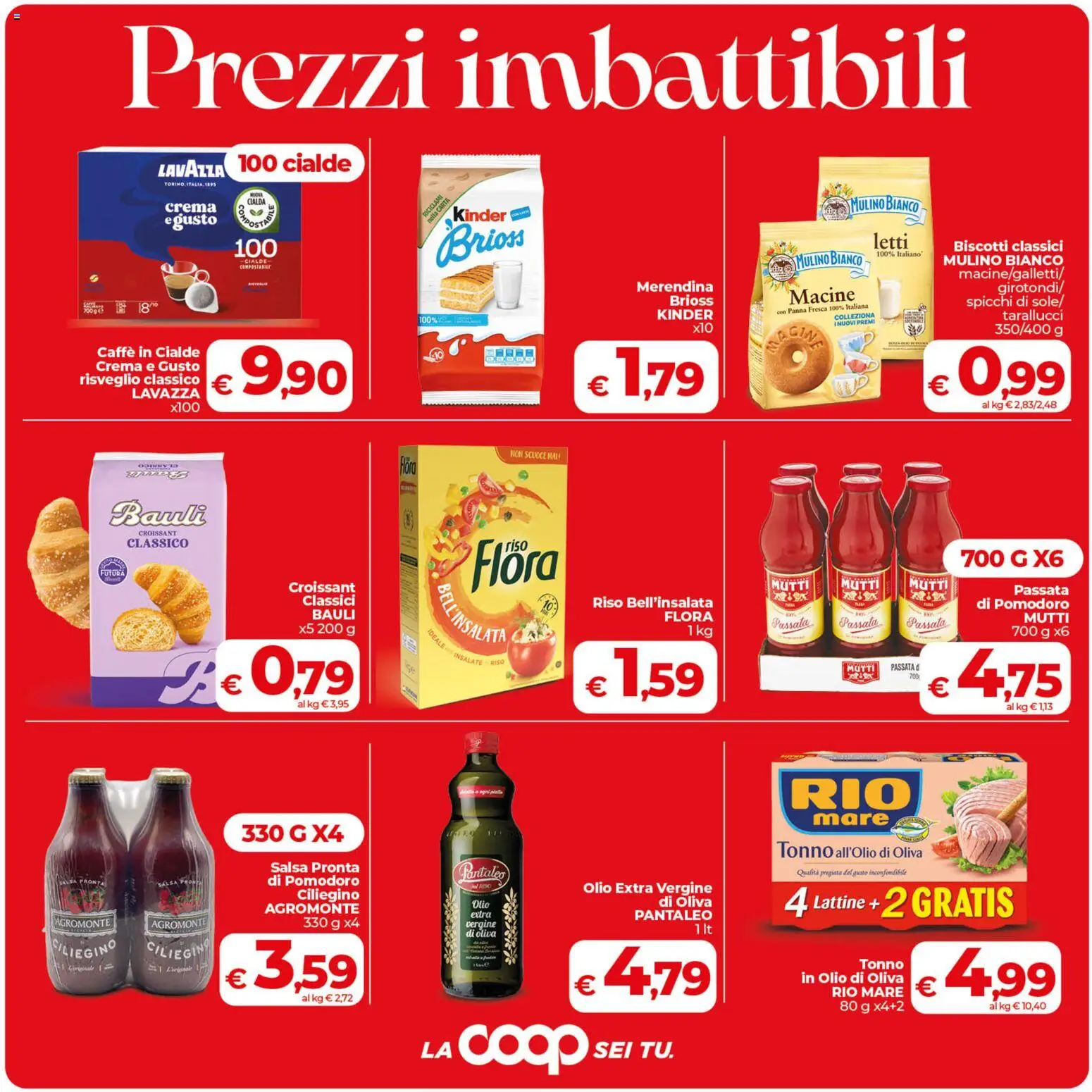 Volantino COOP del 04.06.2026 | Pagina: 5 | Prodotti: Crema, Caffè, Olio, Mutti passata
