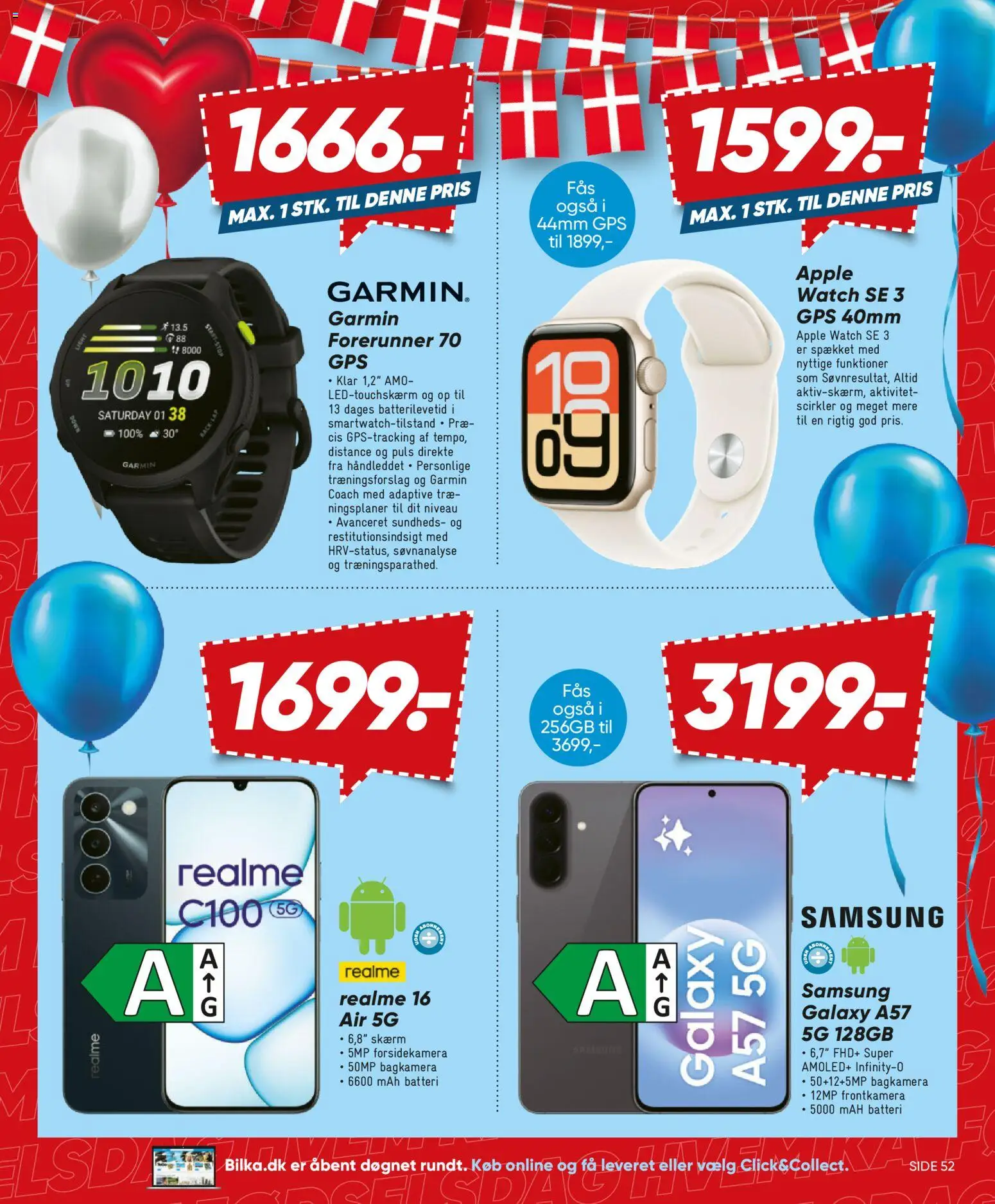Bilka tilbudsavis – gyldig fra 28/08/2026 | Side: 16 | Produkter: Te, GPS, Søm, Batteri