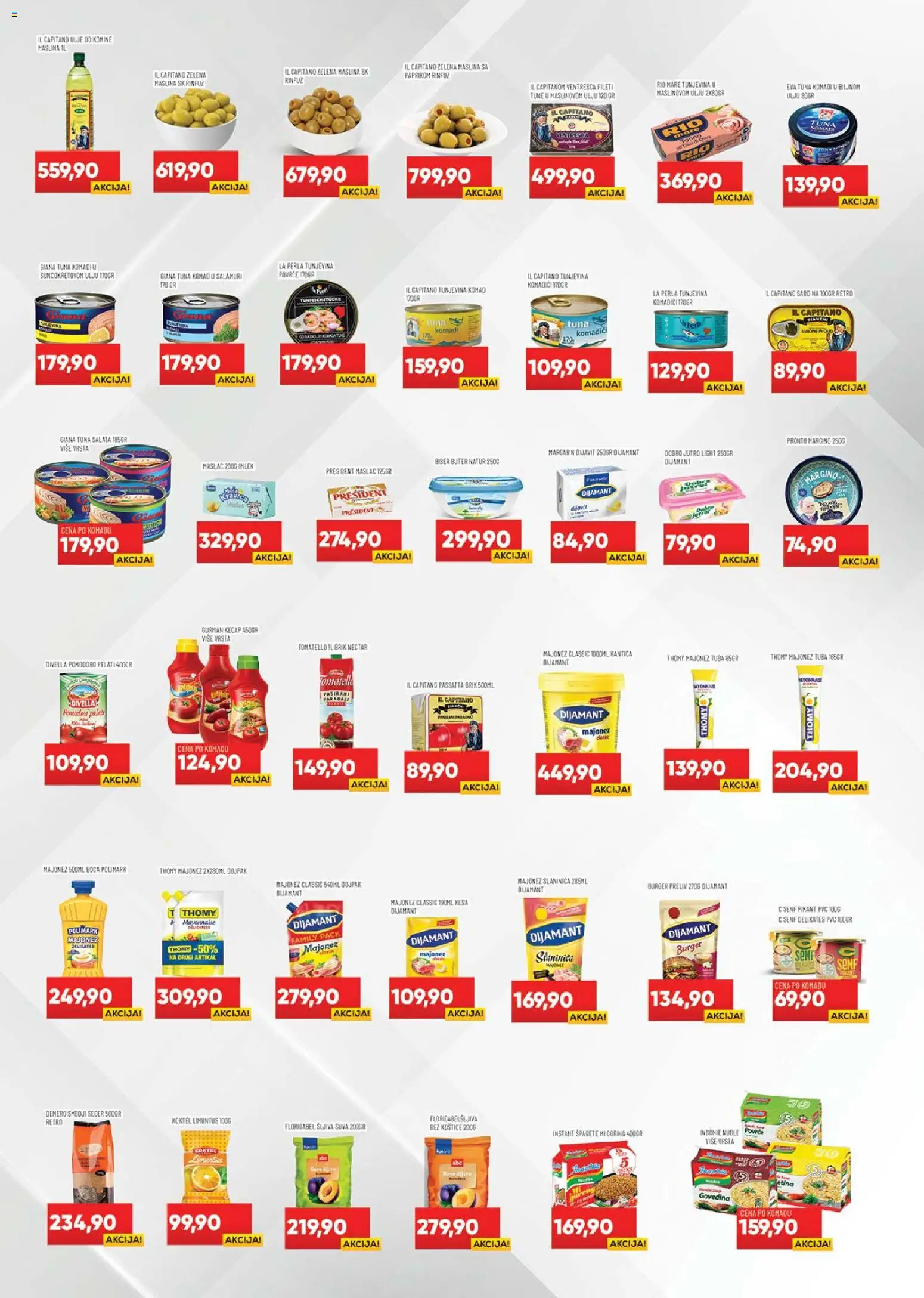 Medius katalog - važi od 05.05.2026 | Strana: 9 | Proizvode: Govedina, Kečap, Burger, Rio mare